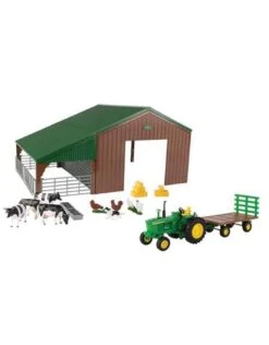 Britains 47024 - Boerderijset Met Tractor 1:32