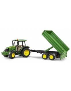 Bruder 2108 - John Deere 5115 M Met Kipper -Speelgoed Verkoop bruder bruder 2108 john deere 5115 m met kipper 2