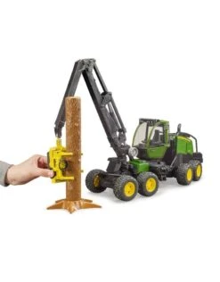 Bruder 2135 - John Deere 1270 G Oogster Met Boomstam -Speelgoed Verkoop bruder bruder 2135 john deere 1270 g oogster met b 2