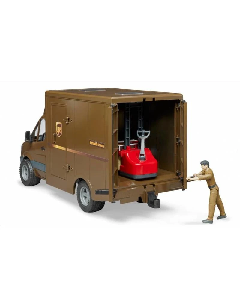 Bruder 2538 - MB Sprinter Met Chauffeur En Accessoires 8 Bruder 2538 - MB Sprinter Met Chauffeur En Accessoires - Afbeelding 7