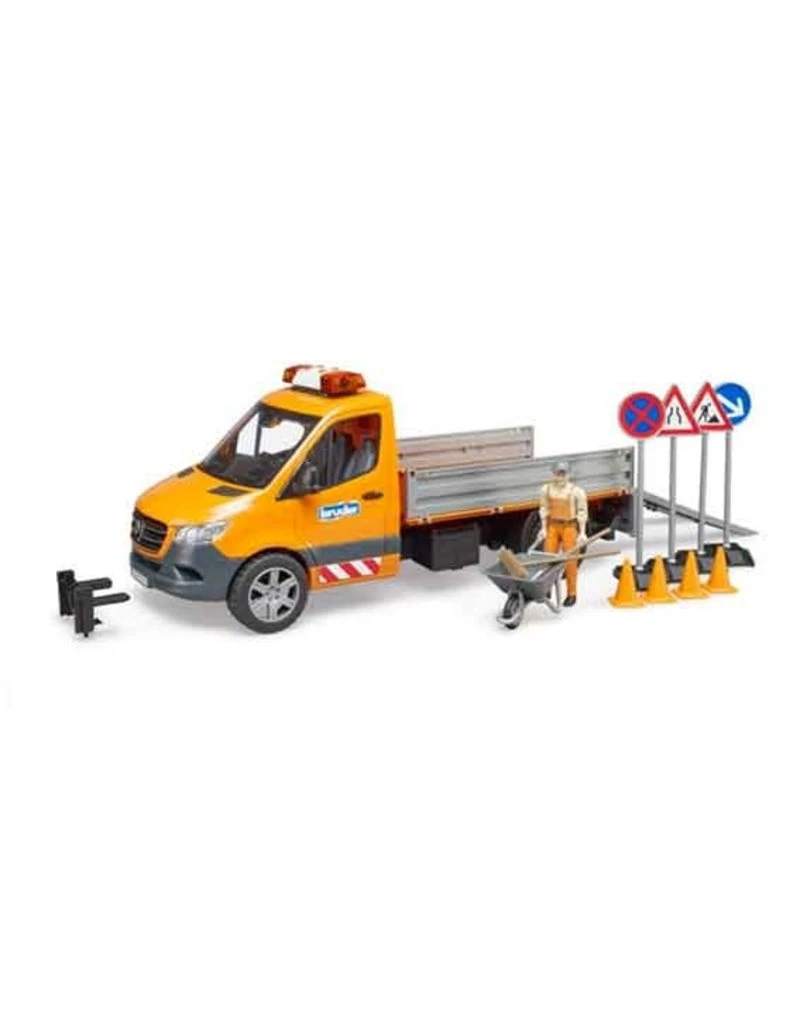 Bruder 2677 - MB Sprinter Wegwerk En Accessoires 3 Bruder 2677 - MB Sprinter Wegwerk En Accessoires