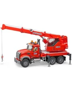 Bruder 2826 - MACK Granite Kraan- LKW Met Licht- En Geluidsmodule -Speelgoed Verkoop bruder bruder 2826 mack granite kraan lkw met lich 2
