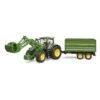 Bruder 3155 - John Deere 7R Met Voorlader En Aanhanger -Speelgoed Verkoop bruder bruder 3155 john deere 7r met voorlader en