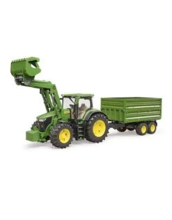 Bruder 3155 - John Deere 7R Met Voorlader En Aanhanger -Speelgoed Verkoop bruder bruder 3155 john deere 7r met voorlader en 2