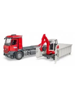 Bruder 3624 - MB Arocs Met Afrolcontainer En Schaeff HR16 Minibagger 10 Bruder 3624 - MB Arocs Met Afrolcontainer En Schaeff HR16 Minibagger -Speelgoed Verkoop bruder bruder 3624 mb arocs met afrolcontainer en 3