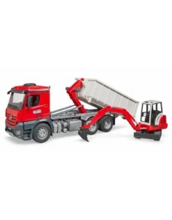 Bruder 3624 - MB Arocs Met Afrolcontainer En Schaeff HR16 Minibagger 11 Bruder 3624 - MB Arocs Met Afrolcontainer En Schaeff HR16 Minibagger -Speelgoed Verkoop bruder bruder 3624 mb arocs met afrolcontainer en 4
