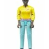 Bruder 60404 - Speelfiguur Vrouw: Donker, Zwart, Turquoise Jeans 1 Bruder 60404 - Speelfiguur Vrouw: Donker, Zwart, Turquoise Jeans -Speelgoed Verkoop bruder bruder 60404 speelfiguur vrouw donker zwart