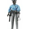 Bruder 60431 - Speelfiguur Politievrouw, Donker Met Toebehoren -Speelgoed Verkoop bruder bruder 60431 speelfiguur politievrouw donke