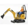 Bruder 62002 - JCB Minigraafmachine Met Machinist -Speelgoed Verkoop bruder bruder 62002 jcb minigraafmachine met machi