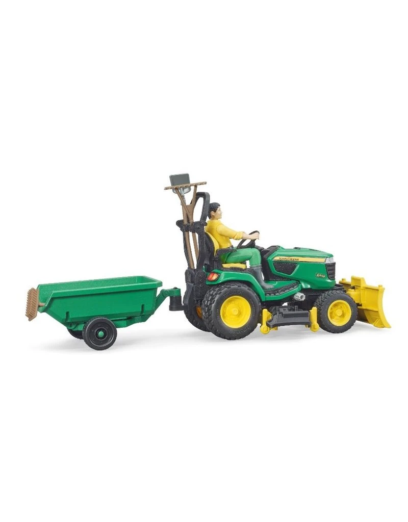 Bruder 62104 - John Deere Zitmaaier Met Accessoires 7 Bruder 62104 - John Deere Zitmaaier Met Accessoires - Afbeelding 5