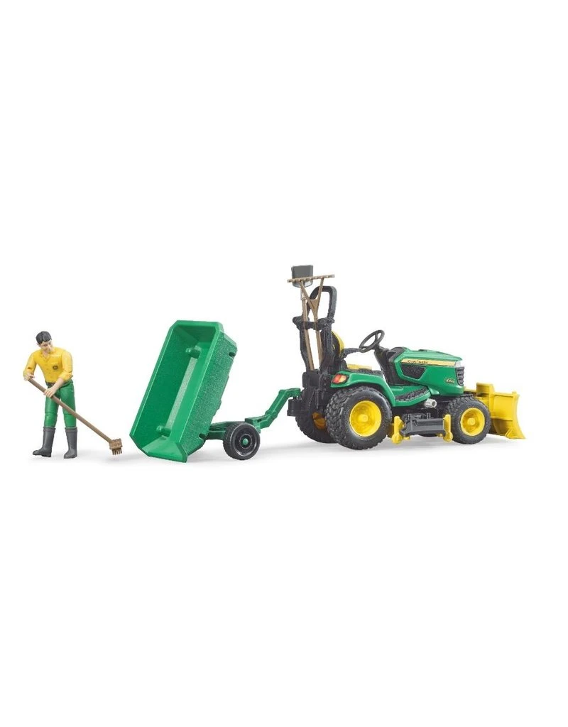 Bruder 62104 - John Deere Zitmaaier Met Accessoires 8 Bruder 62104 - John Deere Zitmaaier Met Accessoires - Afbeelding 6