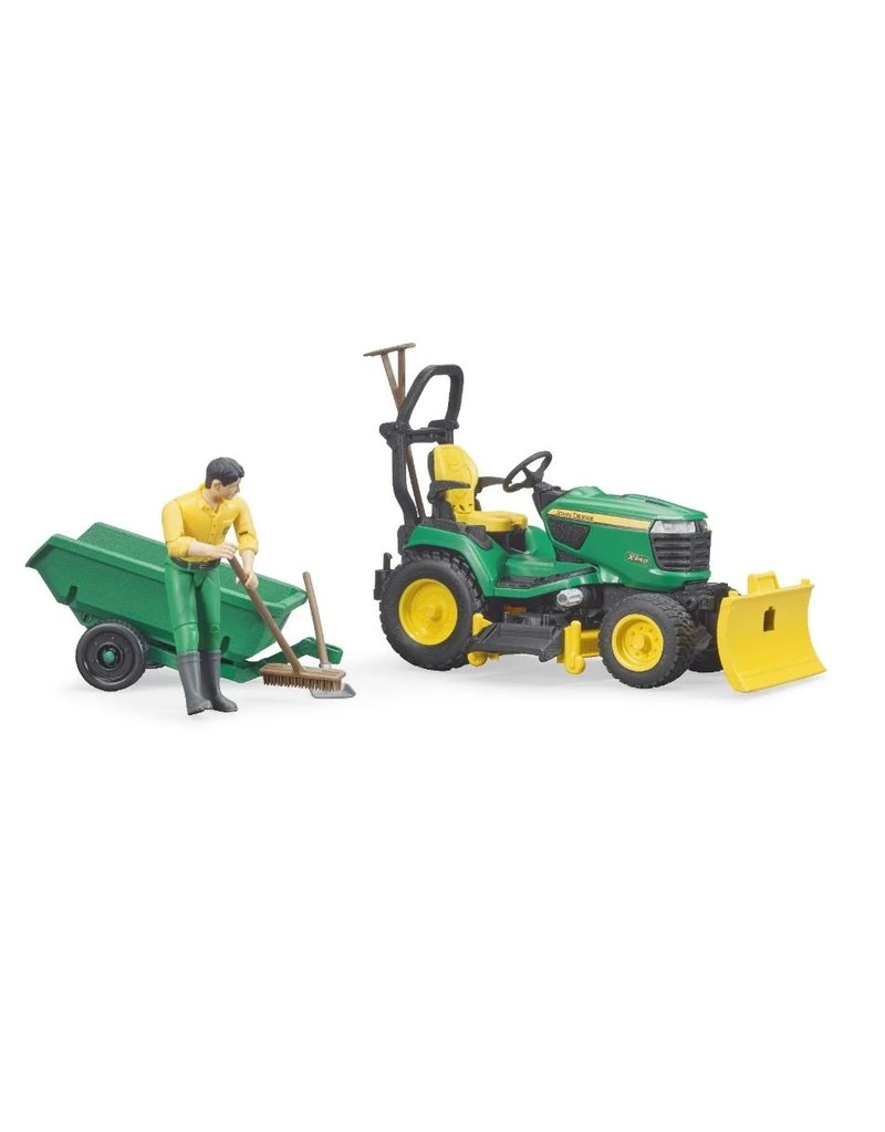 Bruder 62104 - John Deere Zitmaaier Met Accessoires 9 Bruder 62104 - John Deere Zitmaaier Met Accessoires - Afbeelding 7