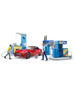 Bruder 62111 - Tankstation Met Wasplaats -Speelgoed Verkoop bruder bruder 62111 tankstation met wasplaats 2