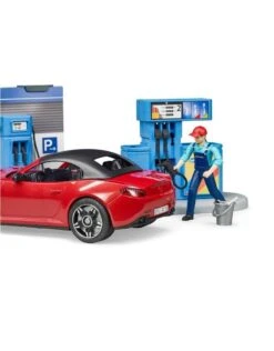 Bruder 62111 - Tankstation Met Wasplaats -Speelgoed Verkoop bruder bruder 62111 tankstation met wasplaats 4