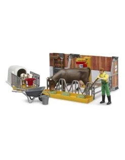 Bruder 62611 - Koe En Kalverstal Met Boer 9 Bruder 62611 - Koe En Kalverstal Met Boer -Speelgoed Verkoop bruder bruder 62611 koe en kalverstal met boer 2