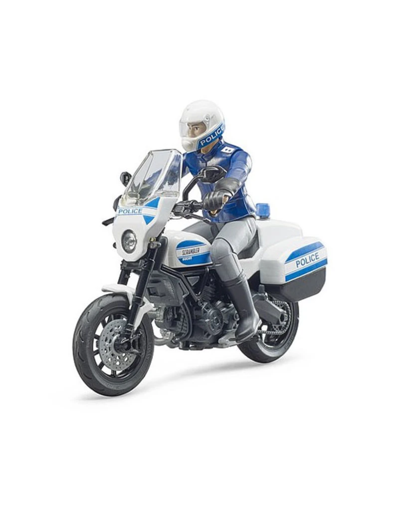 Bruder 62731 - Ducati Scrambler En Politieagent 4 Bruder 62731 - Ducati Scrambler En Politieagent - Afbeelding 2