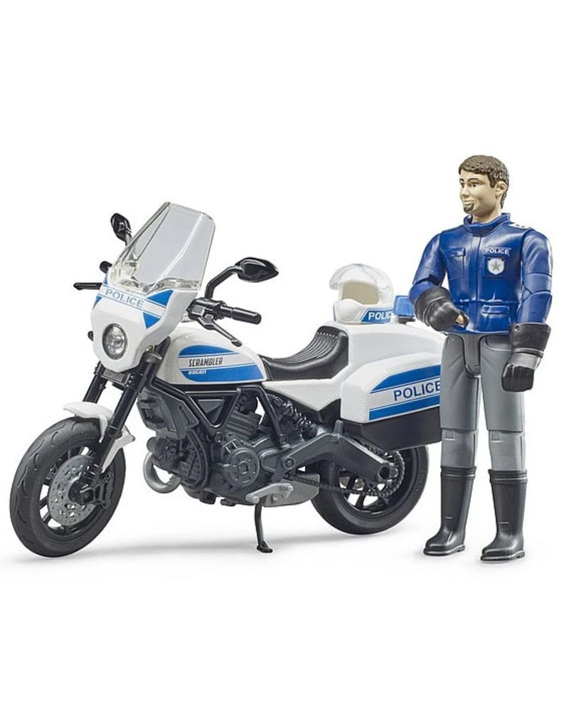 Bruder 62731 - Ducati Scrambler En Politieagent 3 Bruder 62731 - Ducati Scrambler En Politieagent