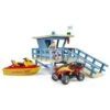 Bruder 62780 - Strandwacht Met Toren, Quad En Jetski -Speelgoed Verkoop bruder bruder 62780 strandwacht met toren quad en
