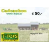 Cadeaubon T.w.v. €50,- 2 Cadeaubon T.w.v. €50,- -Speelgoed Verkoop cadeaubon twv 50