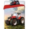 Dekbedovertrek Tractor Rood -Speelgoed Verkoop dekbedovertrek tractor rood 1