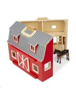 Draagbare Schuur Met Dieren -Speelgoed Verkoop draagbare schuur met dieren 4