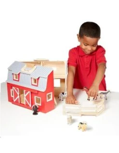 Draagbare Schuur Met Dieren -Speelgoed Verkoop draagbare schuur met dieren 5