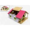 Kids Globe 610168 - Paardenstal Hout Met 2 Boxen En Berging (roze) 1:24 -Speelgoed Verkoop kids globe 610168 paardenstal hout met 2 boxen en