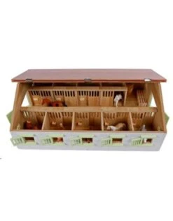 Kids Globe 610188 - Paardenstal Met 9 Boxen 1:32 -Speelgoed Verkoop kids globe 610188 paardenstal met 9 boxen 132 2