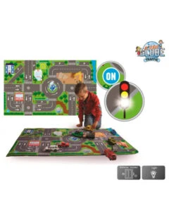 Kids Globe Traffic 570271 - Verkeers Speelkleed Met Led Verkeerslichten
