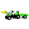 Rolly Toys 023196 - RollyKid Deutz Fahr Met Aanhanger En Frontlader -Speelgoed Verkoop rolly toys rolly toys 023196 rollykid deutz fahr m