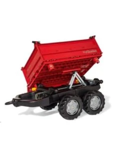 Rolly Toys 123018 - Mega Trailer Rood Met Grijze Velgen -Speelgoed Verkoop rolly toys rolly toys 123018 mega trailer rood met 2