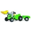 Rolly Toys 630035 - RollyKiddy Futura Met Voorlader En Aanhanger - Groen -Speelgoed Verkoop rolly toys rolly toys 630035 rollykiddy futura met