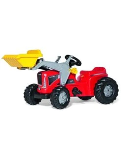 Rolly Toys 630059 - RollyKiddy Futura Met Voorlader - Rood