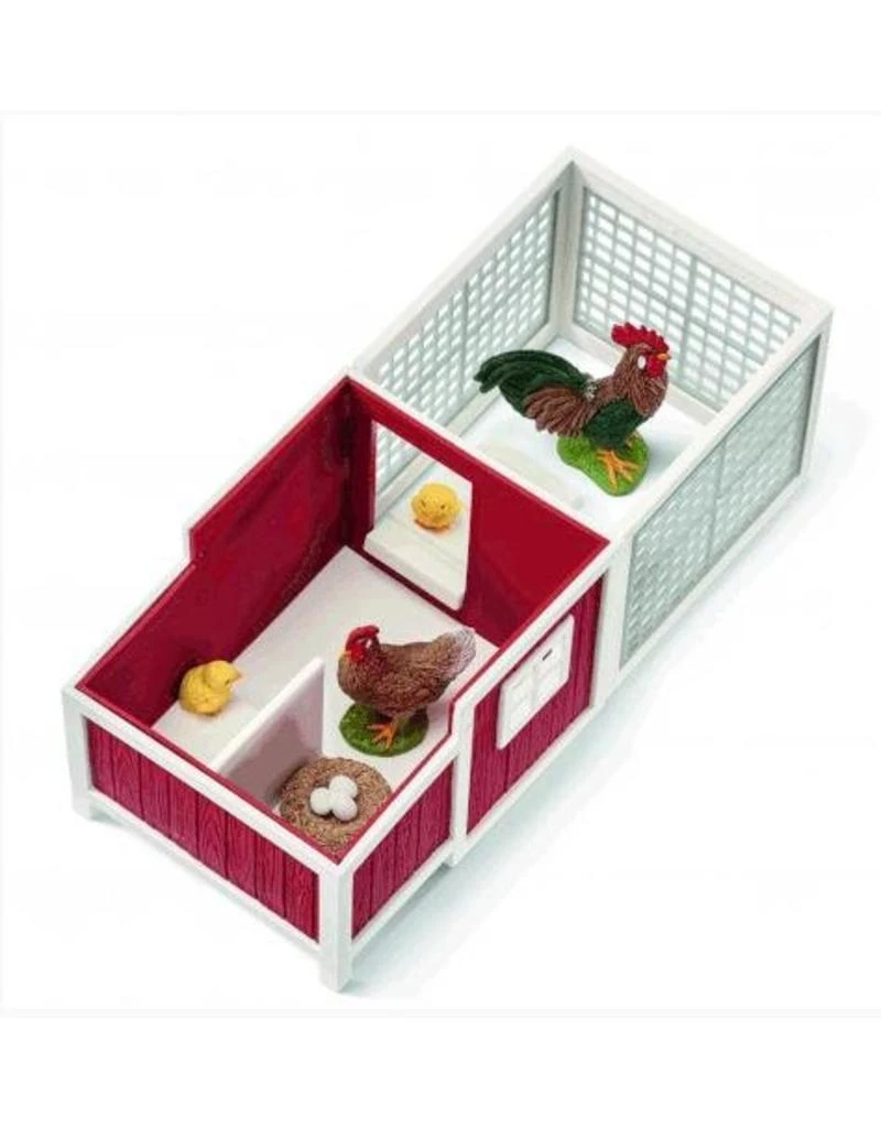 Schleich Farm 42421 - Kippenhok 4 Schleich Farm 42421 - Kippenhok - Afbeelding 2