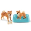 Schleich Farm 42479 - Shiba Inu Moeder En Pup -Speelgoed Verkoop schleich schleich farm 42479 shiba inu moeder en p