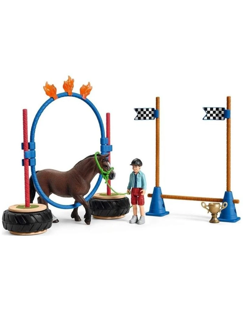 Schleich Horses 42482 - Pony Behendigheidswedstrijd 3 Schleich Horses 42482 - Pony Behendigheidswedstrijd