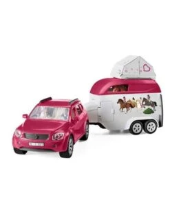 Schleich Horses 42535 - Auto Met Trailer -Speelgoed Verkoop schleich schleich horses 42535 auto met trailer 2