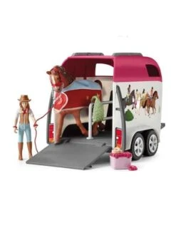 Schleich Horses 42535 - Auto Met Trailer -Speelgoed Verkoop schleich schleich horses 42535 auto met trailer 5