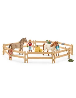 Schleich Horses 42567 - Manege Met Amazone En Paarden -Speelgoed Verkoop schleich schleich horses 42567 manege met amazone 4