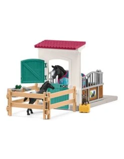 Nieuwe uitgaven -Speelgoed Verkoop schleich schleich horses 42611 paardenbox met merr 1