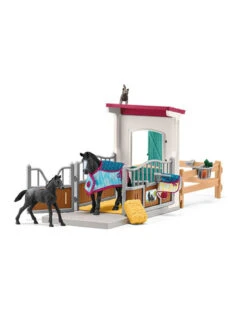 Schleich Horses 42611 - Paardenbox Met Merrie En Veulen