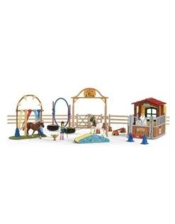 Schleich Horses 72149 - Horse Club Behendigheid Bij De Stal -Speelgoed Verkoop schleich schleich horses 72149 horse club behendig 2