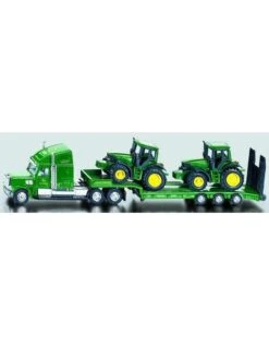 Siku 1837 - Dieplader Met John Deere Tractoren 1:87