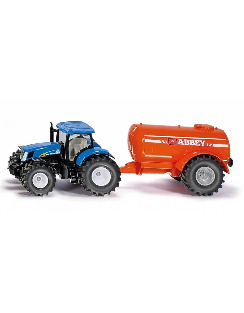 Siku 1945 - New Holland Tractor Met Eenassig Giervat 1:50 3 Siku 1945 - New Holland Tractor Met Eenassig Giervat 1:50