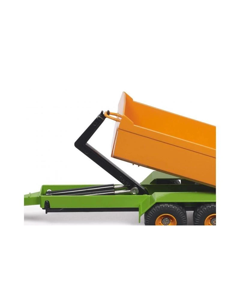 Siku 1989 - Fendt Met Haaklifttrailer En Kantelbak 1:50 4 Siku 1989 - Fendt Met Haaklifttrailer En Kantelbak 1:50 - Afbeelding 2