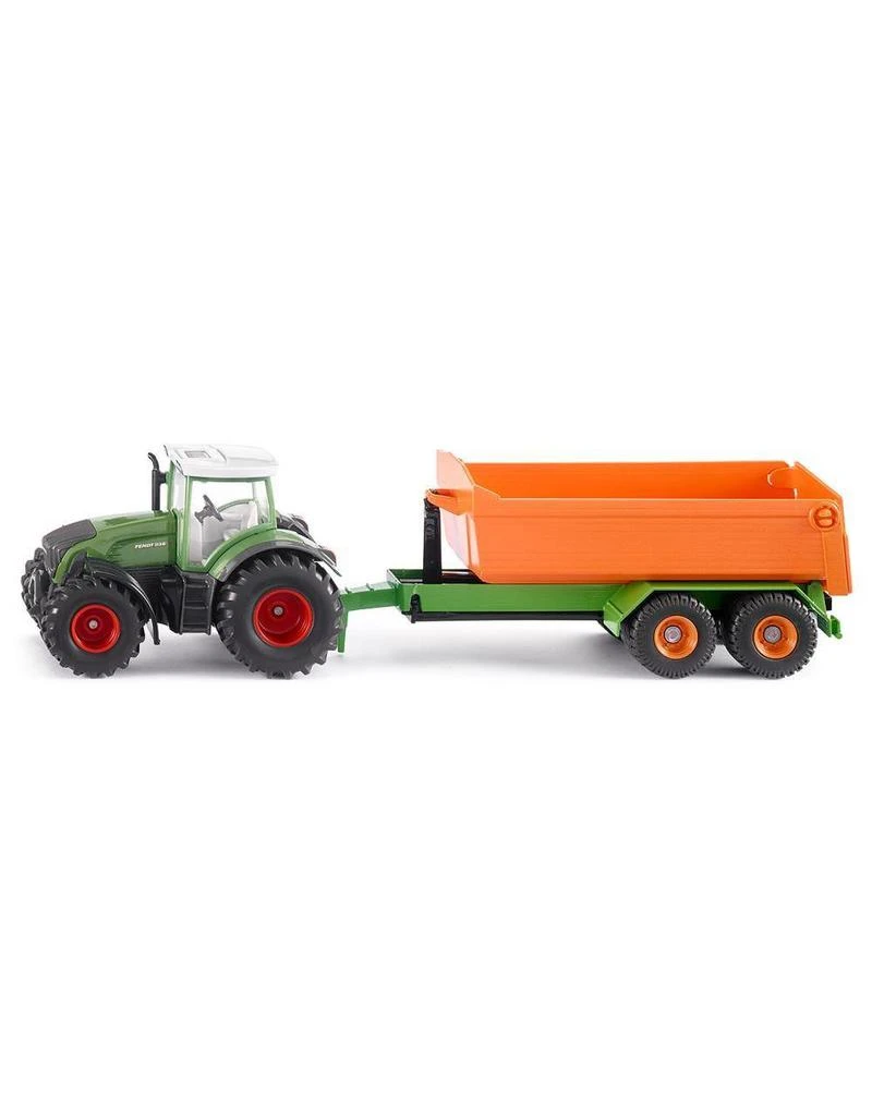 Siku 1989 - Fendt Met Haaklifttrailer En Kantelbak 1:50 3 Siku 1989 - Fendt Met Haaklifttrailer En Kantelbak 1:50