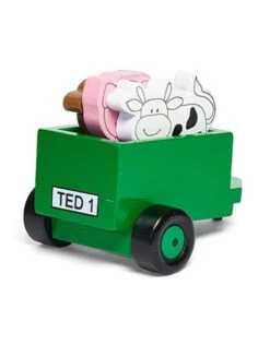 Tractor Ted - Aanhanger / Houten Trailer